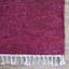 Tapis intérieur rose tissé à la main en coton et polyester-414958290