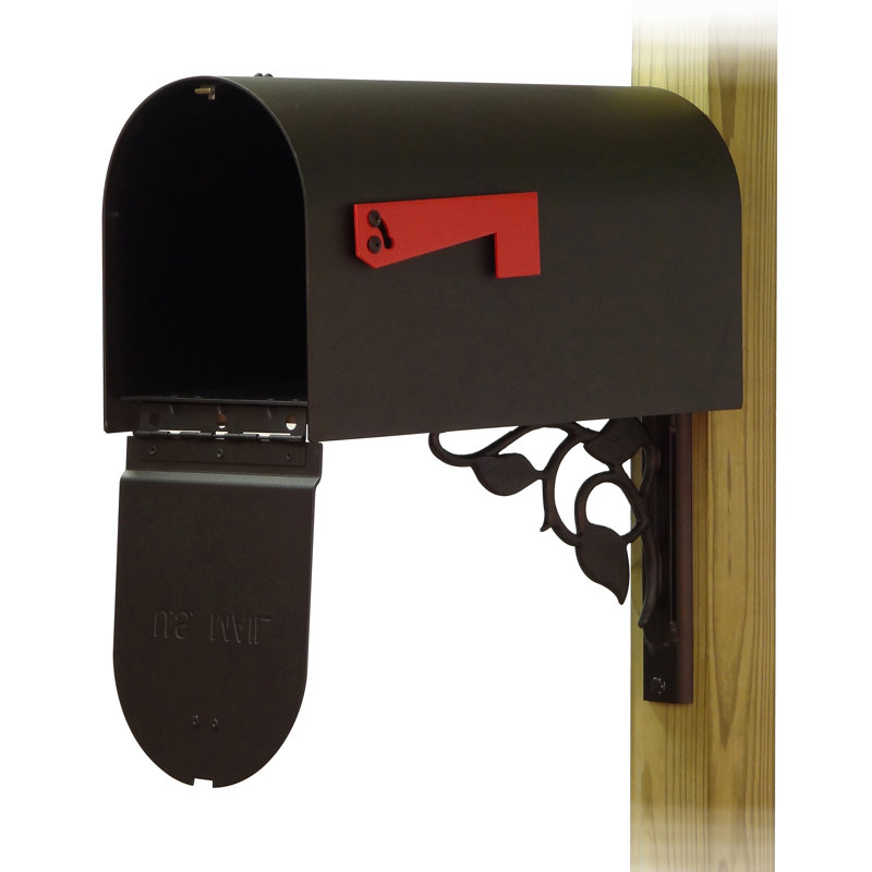 Titan Steel Post Mounted Mailbox