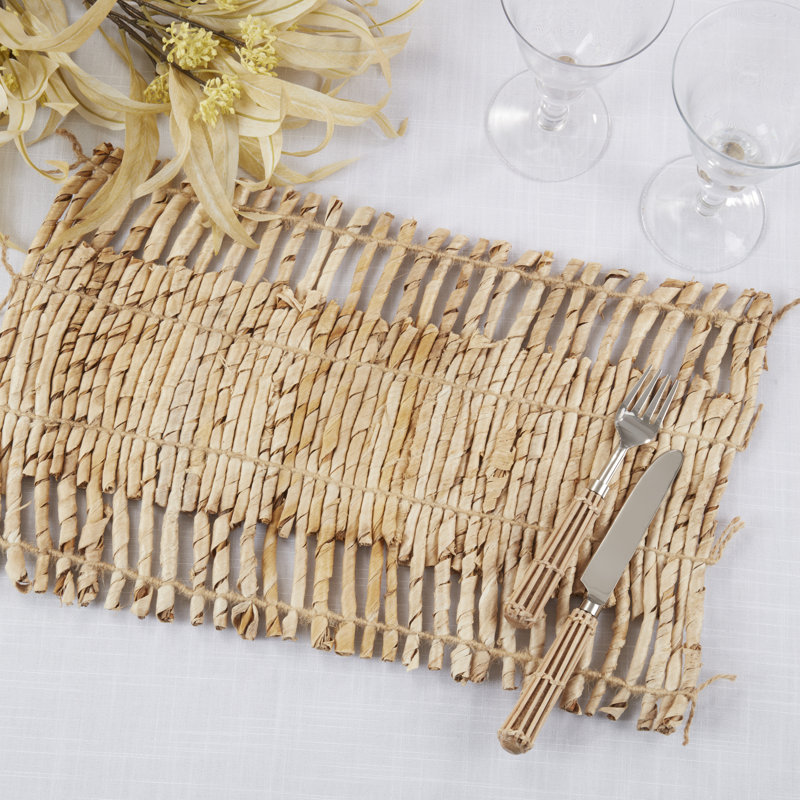 Napperon Coconut Twig (ensemble de 4), Blé