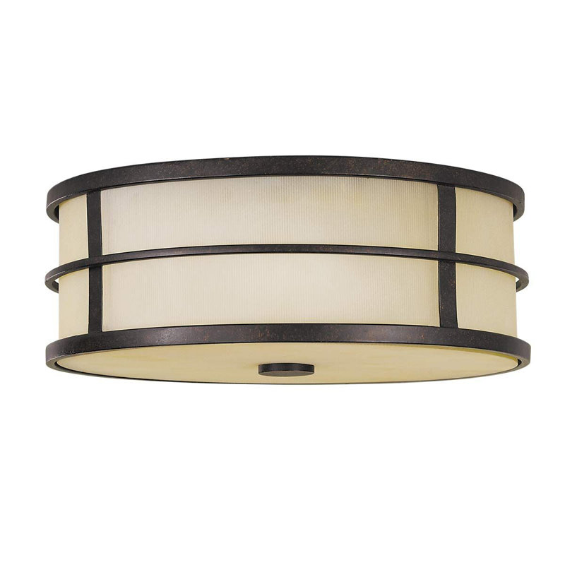 Ruben Glass Flush Mount