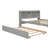 Teen Bed Platform Standard Bed With Bookcase And Twin Trundle-1433799383-1433799376