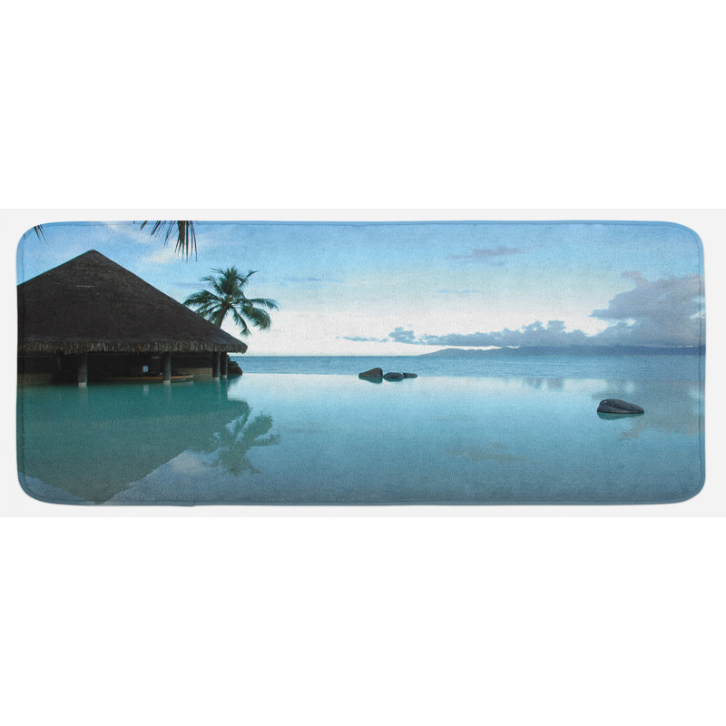 Tapis de cuisine paysage