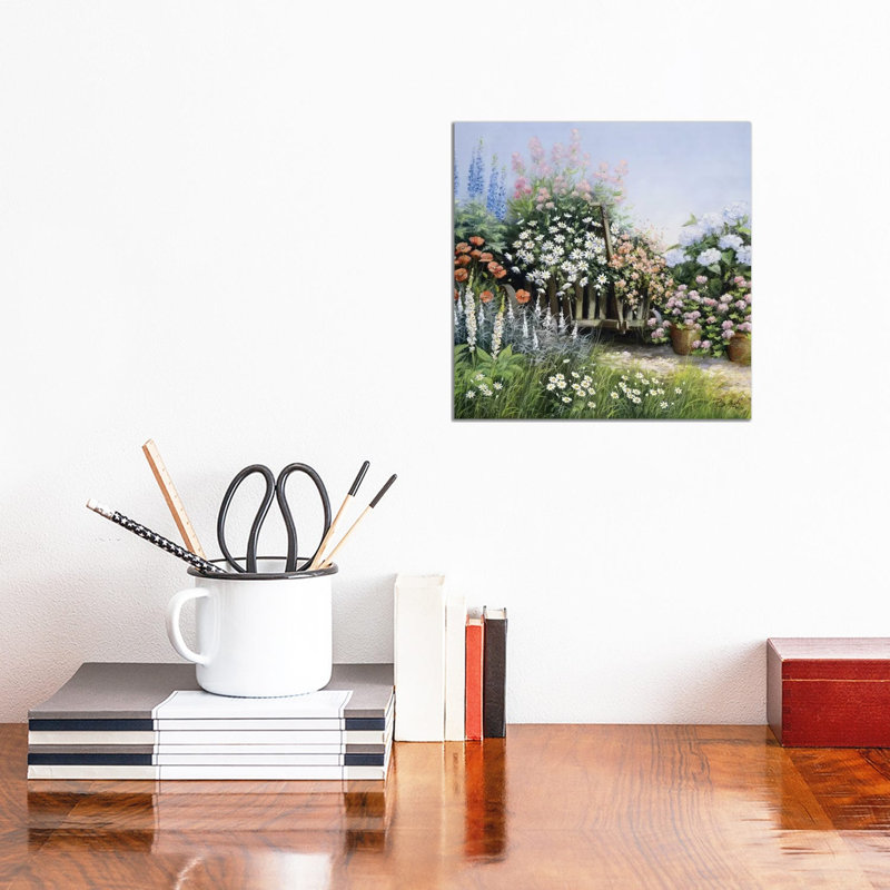 In My Garden by Peter Motz - Wrapped Canvas Gallery-Wrapped Canvas Giclée, 30.48 cm H x 30.48 cm W