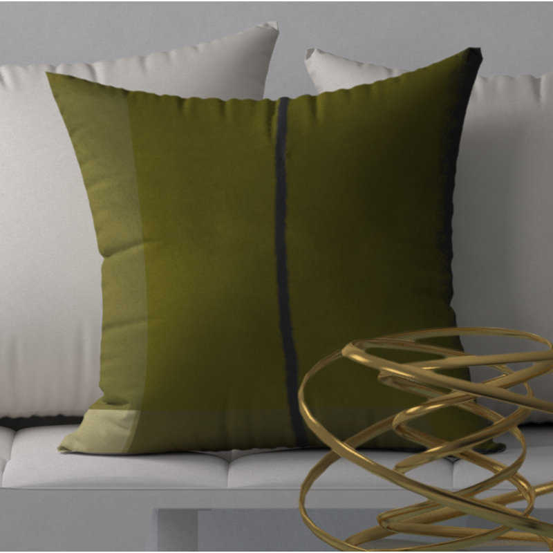 Housse et insert de coussin décoratif carré polyvalent Pamper, H 20 po x l 20 po