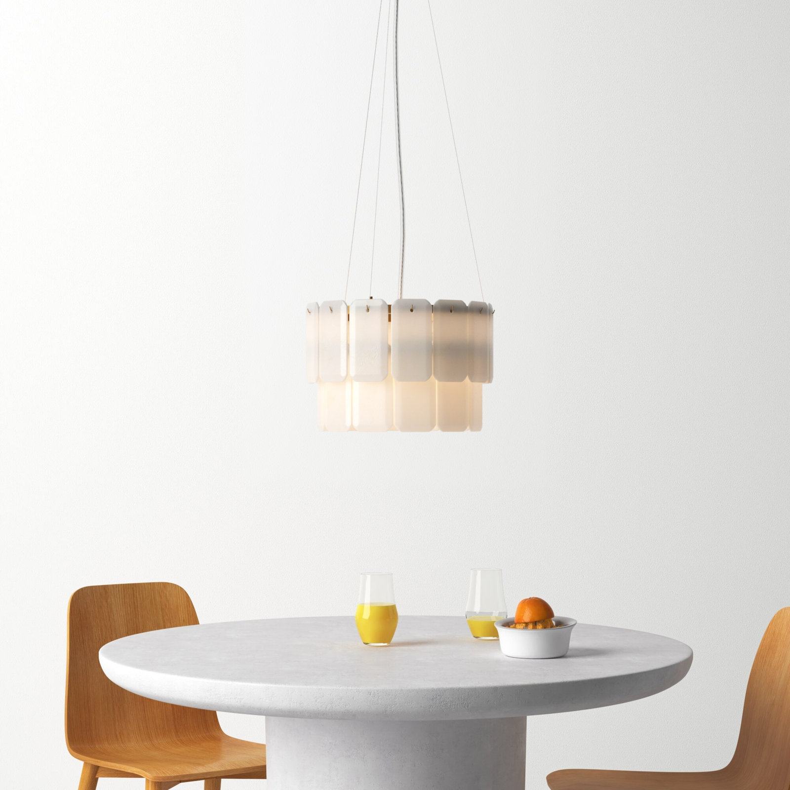 Sarem 2 - Light Dimmable Tiered Chandelier