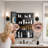 Bathroom Medicine Cabinet with Mirror, Recessed or Surface Mount, Adjustable Shelves & Behind Door Storage-1550125319