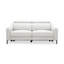 Causeuse inclinable en cuir véritable Anisia-400922579