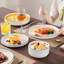 24 Piece Porcelain China Dinnerware Set - Service for 6 -696214293