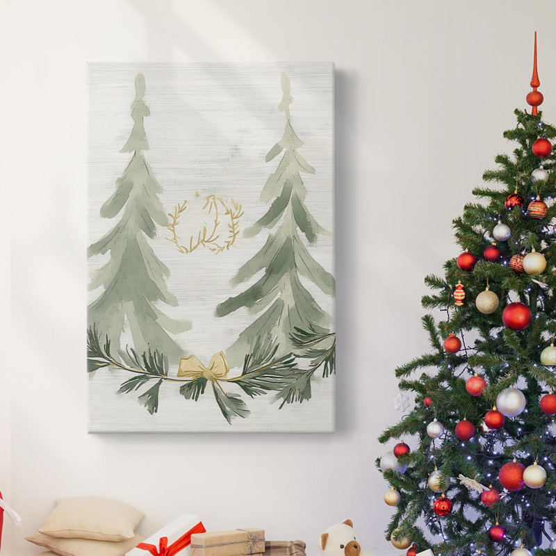 Art des Fêtes de Noël - Toile tendue avec châssis CCGCL