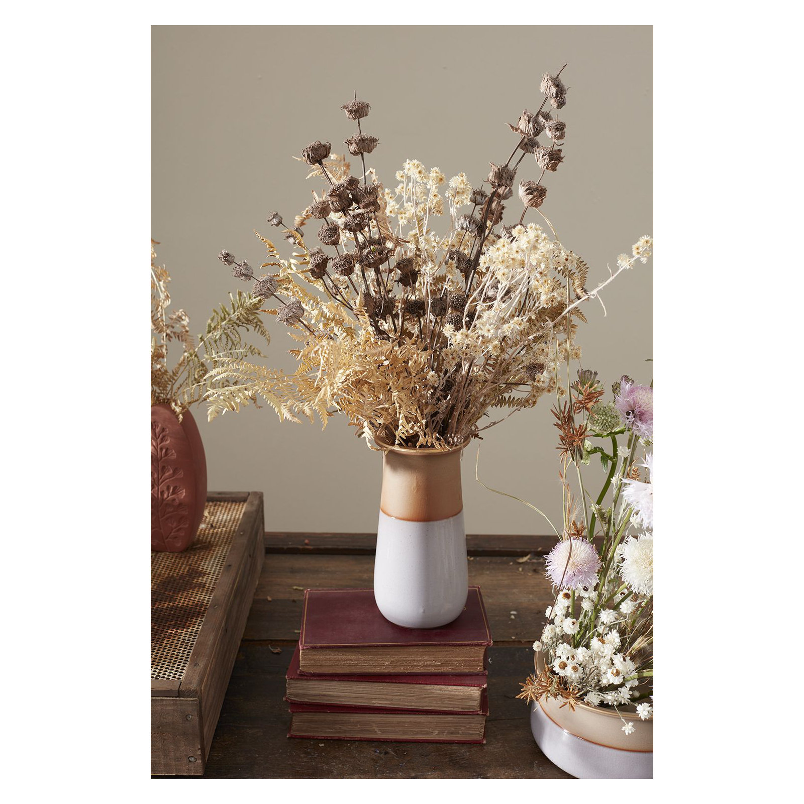 Zubi 8'' Handmade Ceramic Table Vase