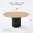 Soild Dining Table Round Kitchen Table-105284726-105284727