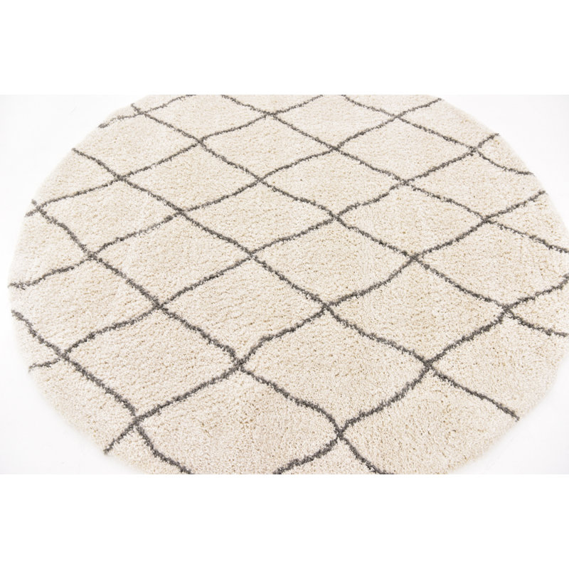 Geometric Shag, Round 152cm