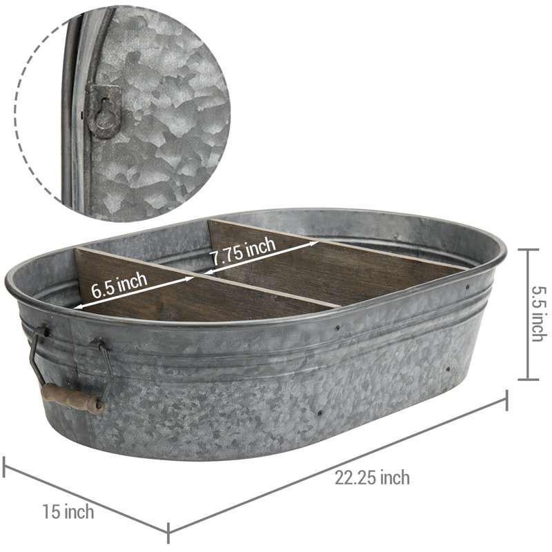 Dejona 2 Piece Metal Floating Shelf