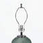Lampe de table en verre D16x27 "