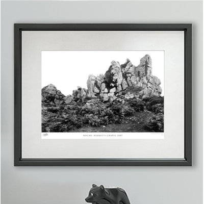 Roche, Hermit's Chapel 1887 by Francis Frith - Single Picture Frame Print