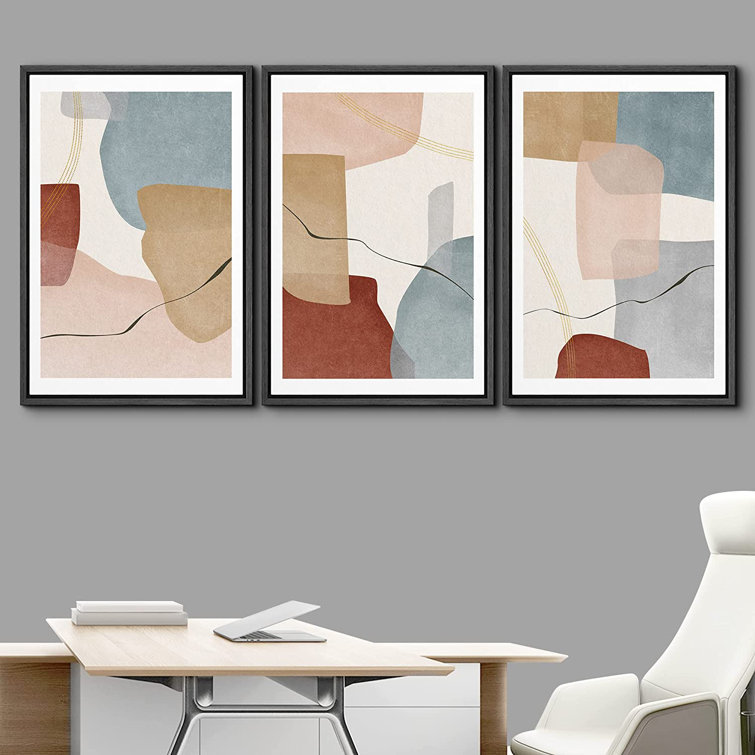 Fluid Movements - Set of 3 - Art Prints or Canvases