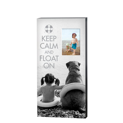 Cadre photo Keep Calm and Float On