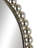 Metal Room Wall Mirror with Bead Detailing-72058570