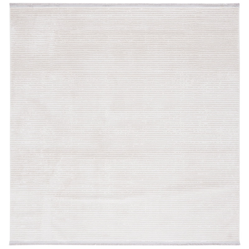 Tapis rayé Erving Whisper Performance, Carré 6 pi 7 po