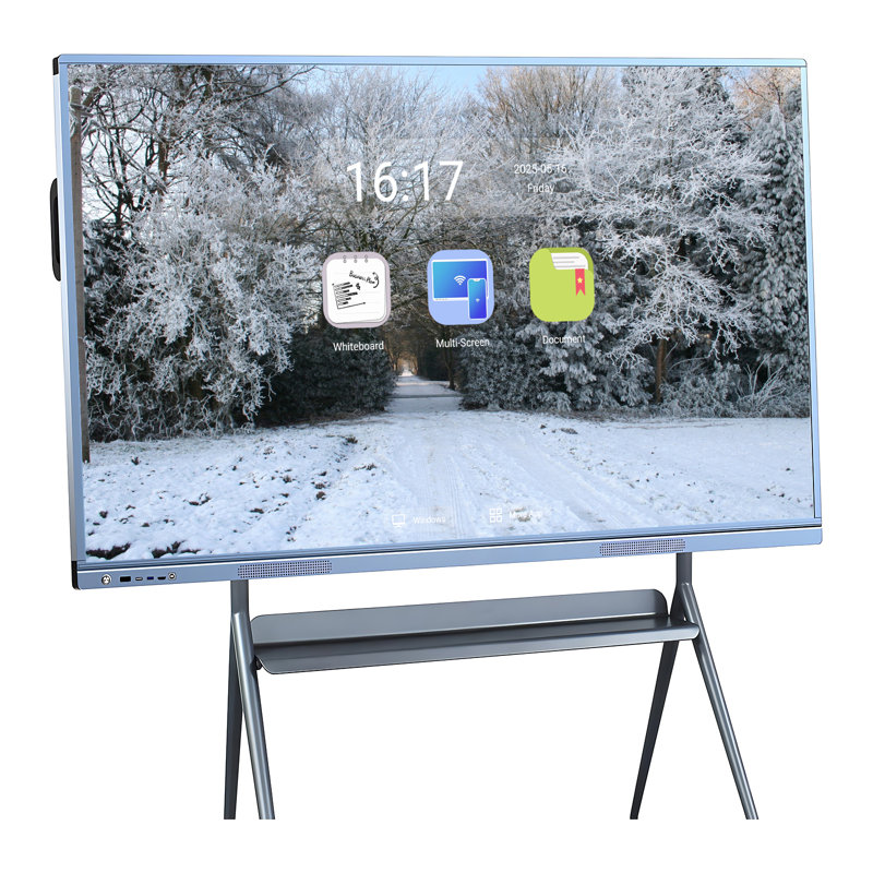 Système double interactif JYXCN Smart Board 86 po + contrôle inversé pour les laboratoires universitaires, les salles de classe et les bureaux