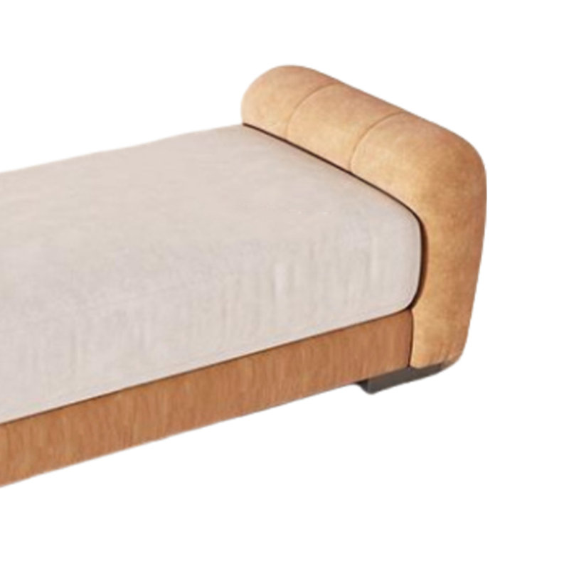 Banc simple petit canapé vestiaire changement de chaussures, H 22,44 po x l 51,18 po x P 19,69 po
