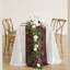 Guirlande d'eucalyptus artificiel avec rose-112899593