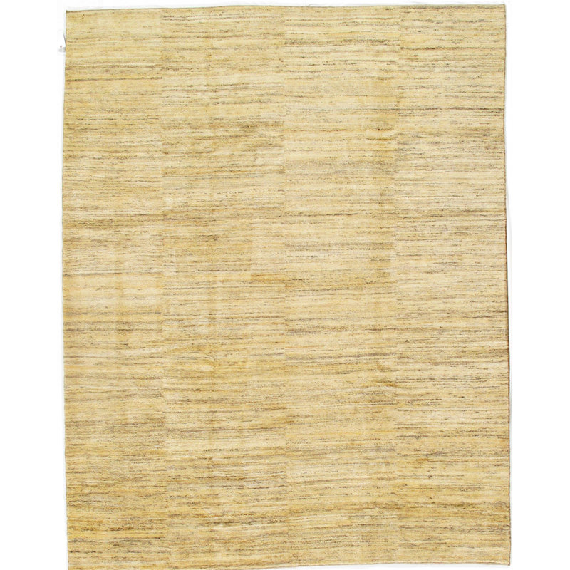 Pasargad Wool Area Rug in Ivory/Brown