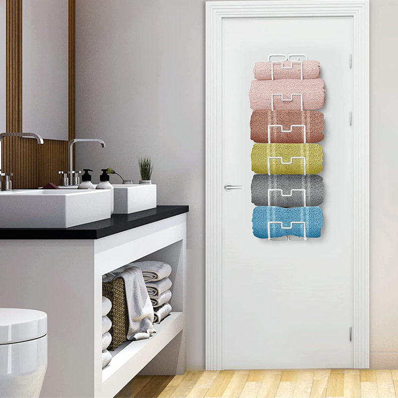 Georgeanna 17cm 1 Wall Towel Bar, White