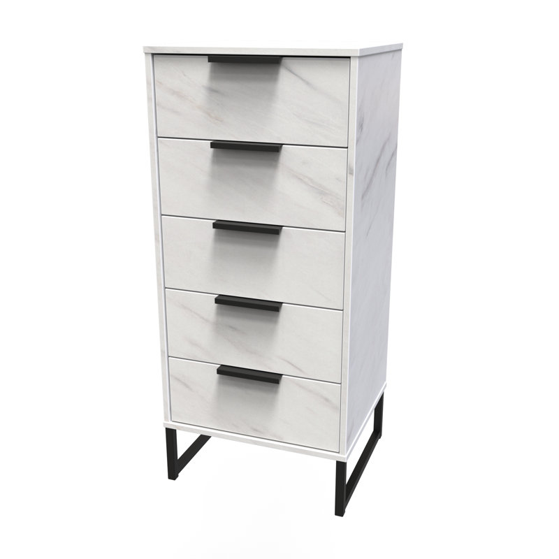 Turah 45cm W Manufactured Wood Bedside Table