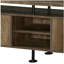 Meuble télé 2 tablettes Rustic Oak