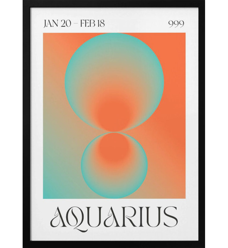 Aquarius Print by Valeria Castillo, 30" H x 20" W