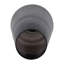 Jocelyn Modern Neutral Grey and Black Glass, 15" Enameled Vase-1998249053