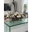Stylish Glass Planter With White Magnolias