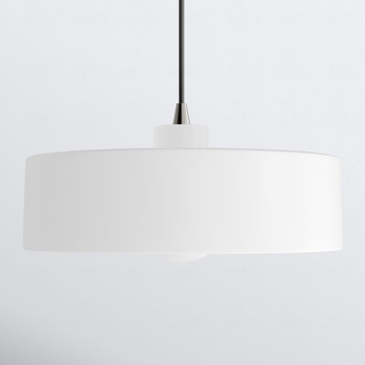 Colgate Single Light Ceramic Dimmable Pendant