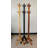 Aiydan Solid Wood Freestanding 8 - Hook Coat Rack-539462314