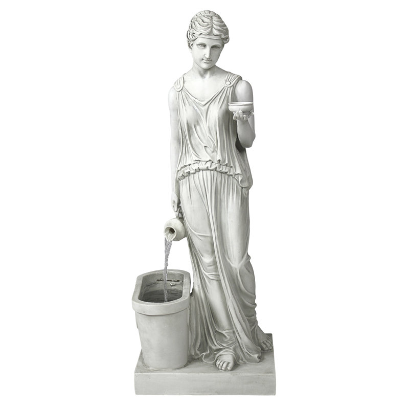 Hebe Goddess of Youth Garden Fountain
