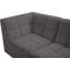 Canapé modulaire réversible en velours Hétal-87385005