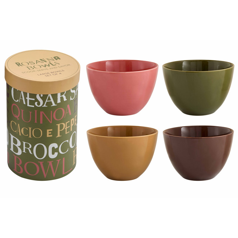 Rosanna Large Bowls s/4