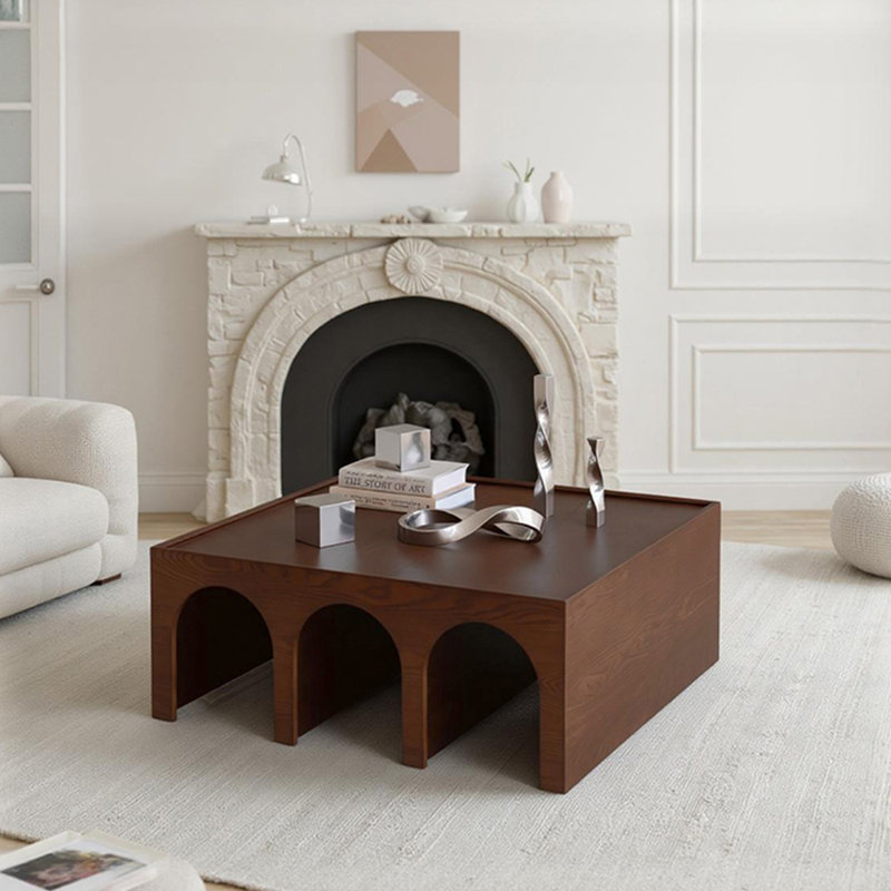 Table basse Middle, Brun