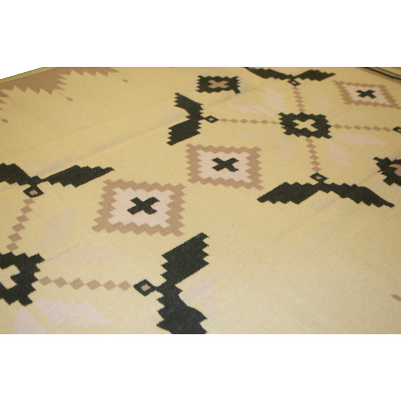 Hand Knotted Wool Area Rug