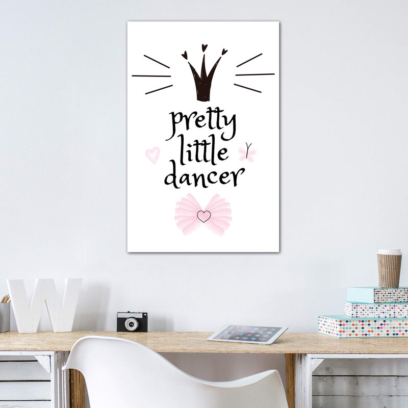 «Pretty Little Dancer», reproduction d'impression, Toile tendue, Aucun mat, H 60 po x l 40po x P 1,5 po