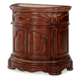 Cortina Honey Walnut 2 - Drawer Nightstand