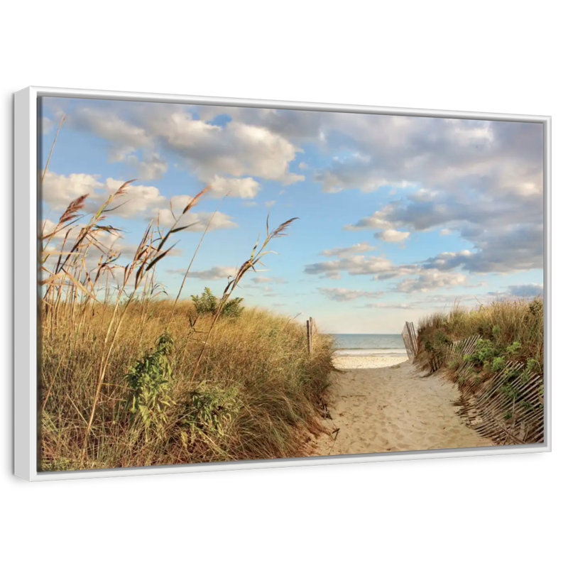 Long Island Aulelei, Cadre flottant blanc, 25 po x 17 po
