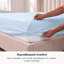 Drap-housse en satin de coton biologique certifié Dela GOTS, densité de tissage 400, coton doux à longues fibres, poche profonde de 16 po-88077804-88077807