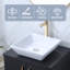 Meuble-lavabo simple noir 24 po Nicson