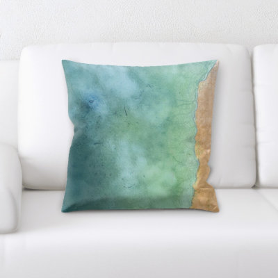Microsuede Throw Pillow