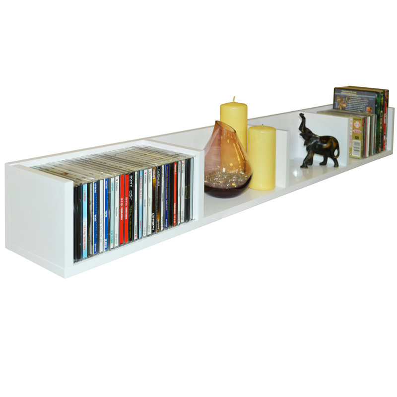 15cm H Wall Mounted Media Storage