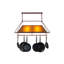 Mission Prime Handcrafted Hanging Pot Rack