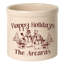 Personalized Snowman Family Ceramic Pot Planter-1924644073-1925943686