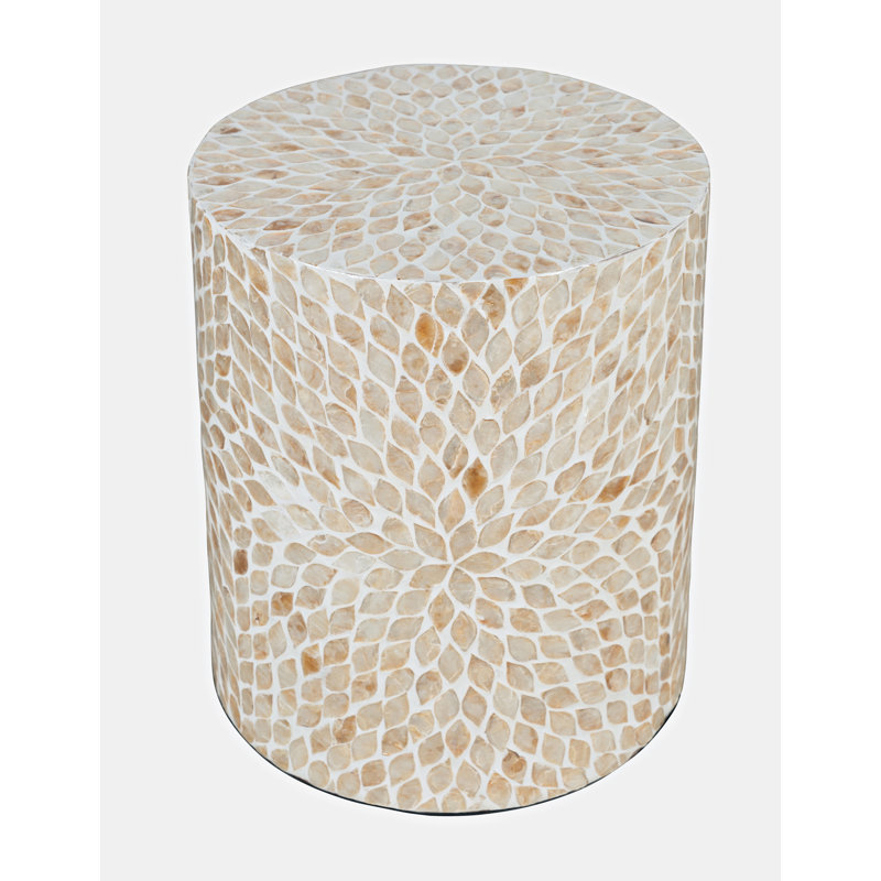 Cale Block End Table, Sand